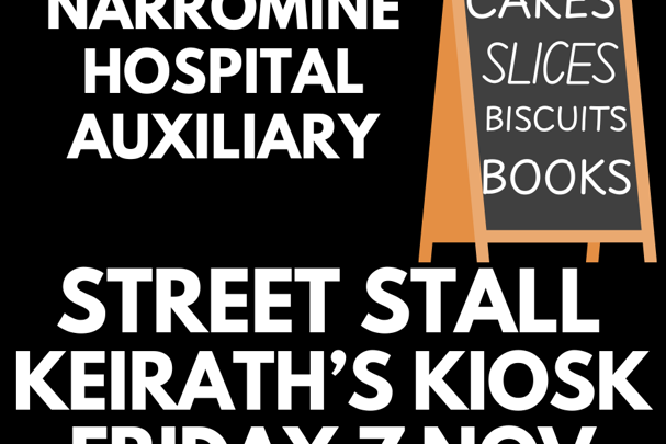 Narromine Hospital Auxillary Street Stall